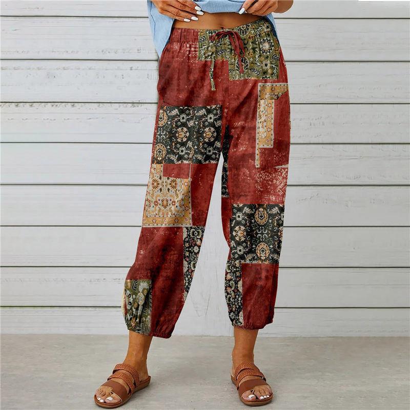 Boho Floral Andrea Serena Everyday Jumpsuit Pants