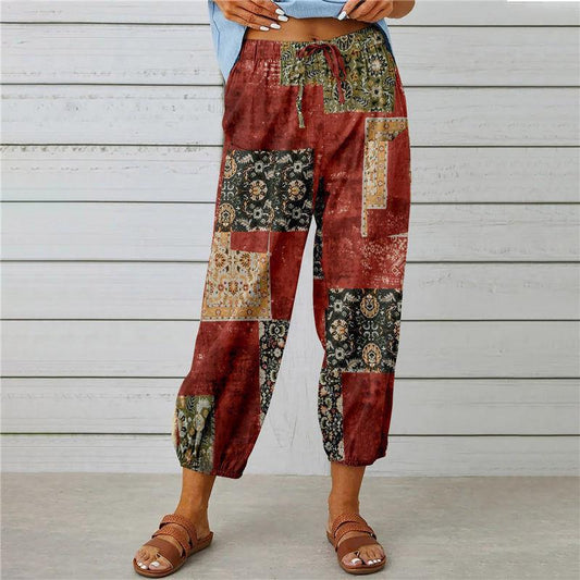 Boho Floral Andrea Serena Everyday Jumpsuit Pants