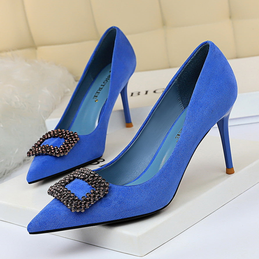Elegante Strass-Stiletto-Pumps von Andrea Serena