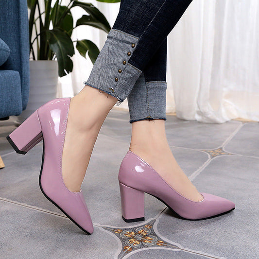 Chic Pointed Toe Heels by Andrea Serena