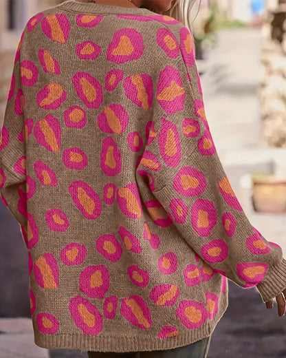 Andrea's™ | Pullover lässig V-Ausschnitt warm locker