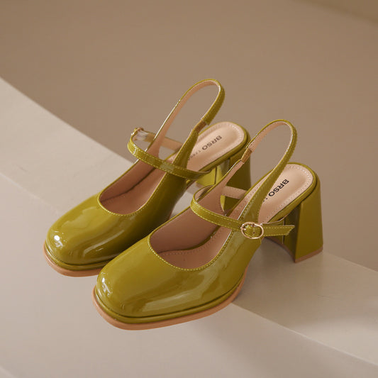 Andrea's™ | Design-Sandalen mit hoher Absatz und französischer Zehenkappe