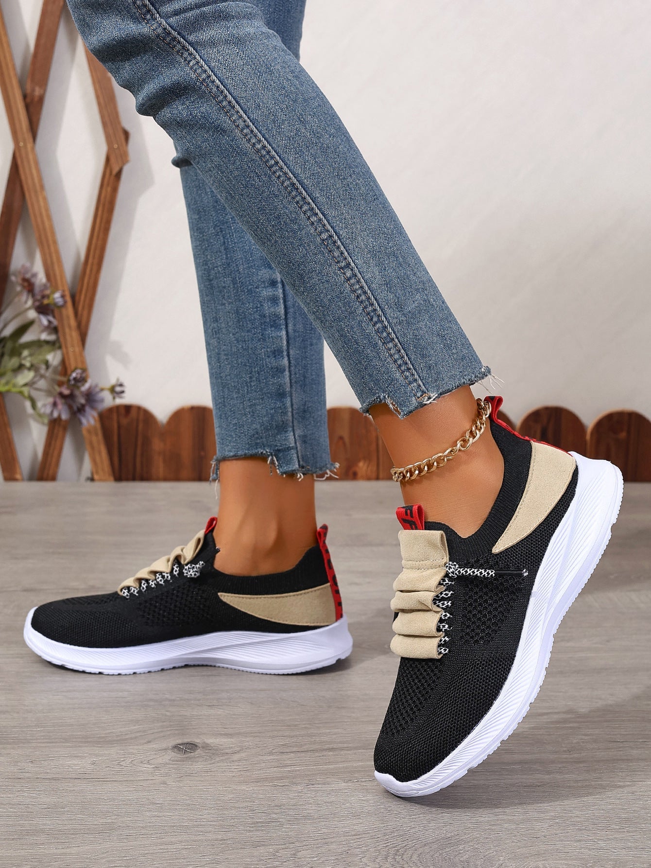 Leichte Andrea Serena Everyday Mesh-Sneaker