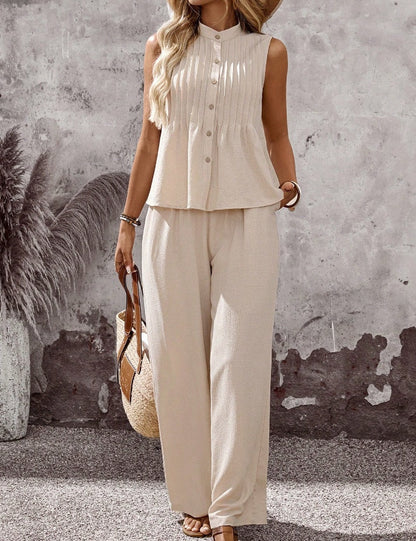 Elegantes zweiteiliges Sommer-Set von Andrea Serena