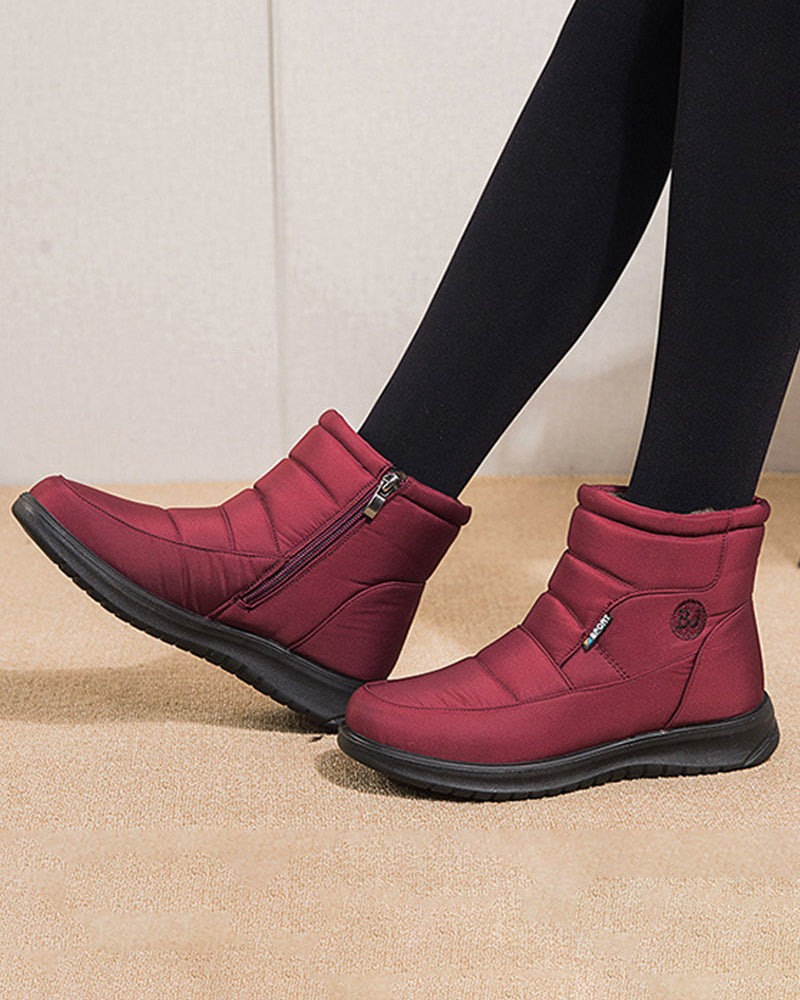 Andrea's™ | Flache kurze schneestiefel