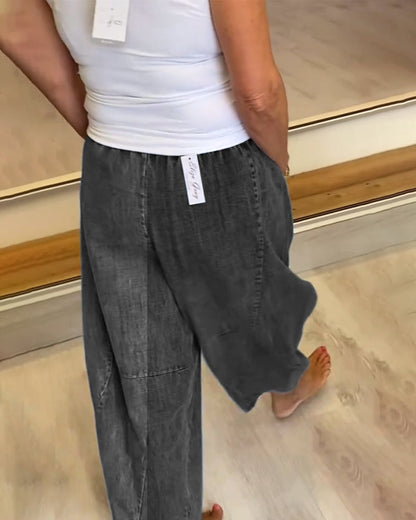 Andrea's™ | Jeans mit elastischem Bund im lässigen Stil