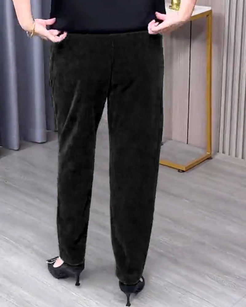 Andrea's™ | Einfarbige Stretch-Skinnyhosen