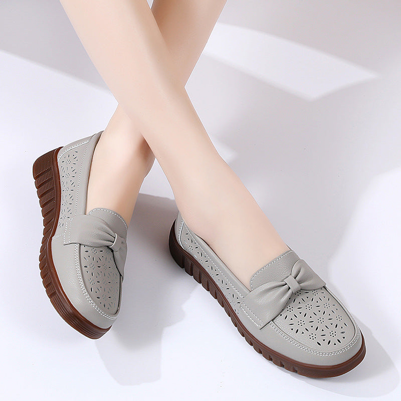 Elegante und bequeme Andrea Serena Slipper aus Leder