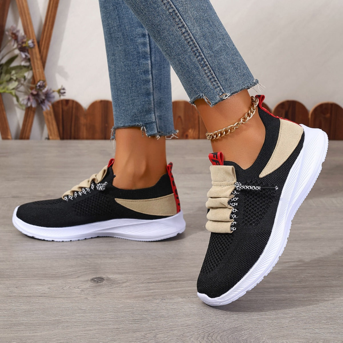 Leichte Andrea Serena Everyday Mesh-Sneaker