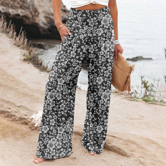 Andrea's™ | Lockere Hose mit weitem Bein und Print