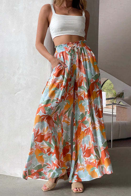 Andrea's™ | Bedruckte Hose mit weitem Bein