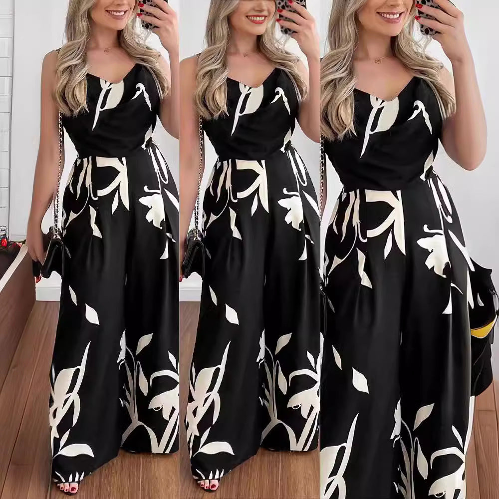 Schicker Jumpsuit mit weitem Bein von Andrea Serena