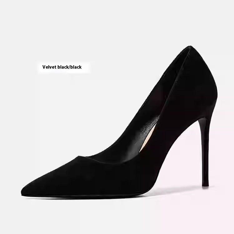 Elegante Andrea Serena Stiletto-Pumps aus Leder