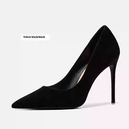 Elegante Andrea Serena Stiletto-Pumps aus Leder