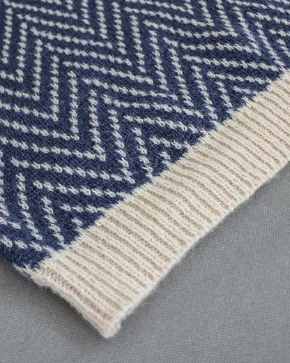 Andrea's™ | gestreifter Rollkragenpullover mit lockerer Passform