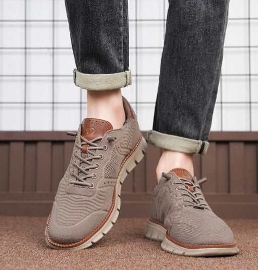 Atmungsaktive Andrea Serena Mesh-Sneaker für Herren