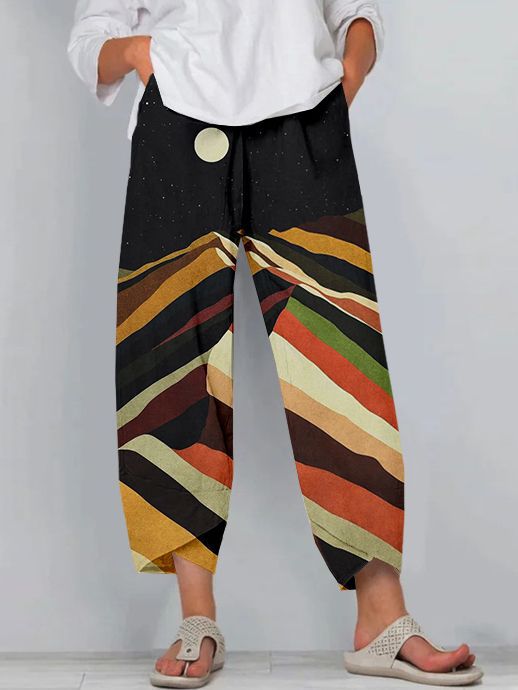 Artful Linen Andrea Serena 3D-Musterhose