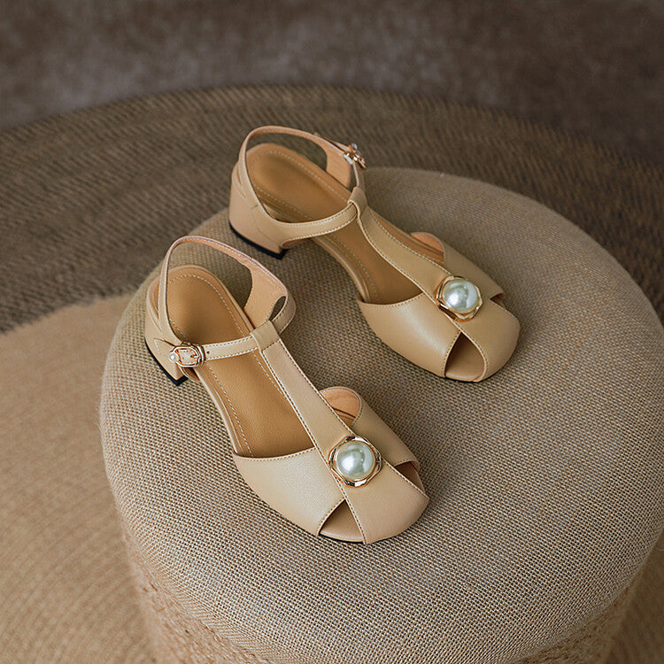 Elegante Andrea Serena T-Riemen-Sommersandalen