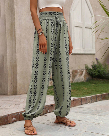 Andrea's™ | Casual Bloomers mit geometrischem Druck