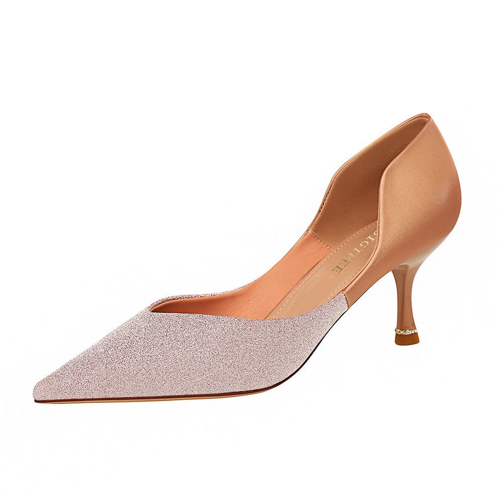 Elegante Color-Blocking-Pumps von Andrea Serena