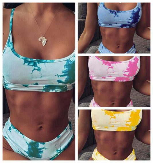 Gradient High Waist Bikini by Andrea Serena