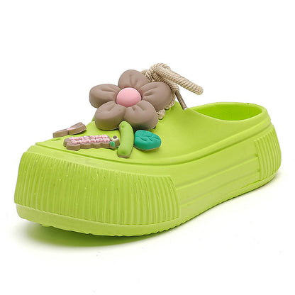 Andrea's™ | Damen Atmungsaktive Hausschuhe mit Blumenverzierung