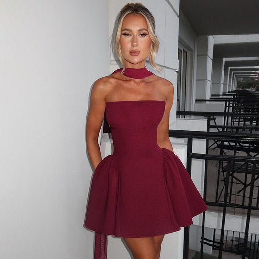 Andrea's™ | Sexy Trägerloses Kleid mit Reißverschluss hinten