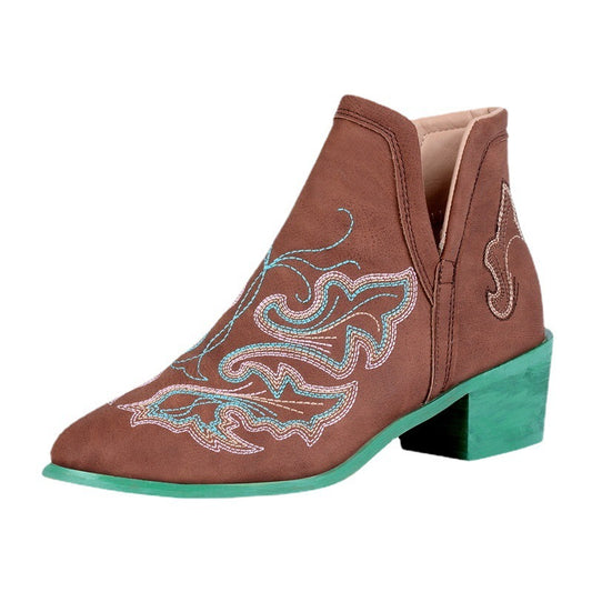 Andrea's™ | Modische Damenstiefel mit Stickerei