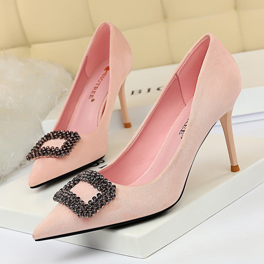 Elegante Strass-Stiletto-Pumps von Andrea Serena