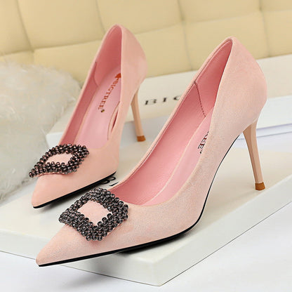Elegante Strass-Stiletto-Pumps von Andrea Serena