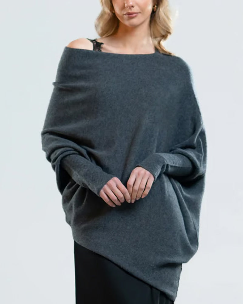 Andrea's™ | Innovative Asymmetrische Drapierte Strickmode