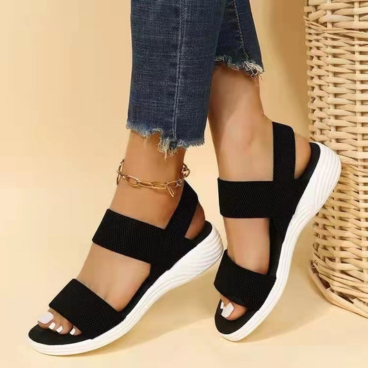Andrea's™ | Stretch-Strick-Sportsandalen mit weicher Polstersohle