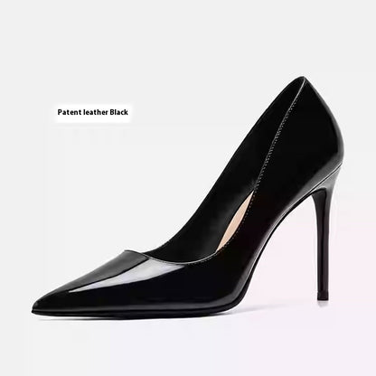 Elegante Andrea Serena Stiletto-Pumps aus Leder