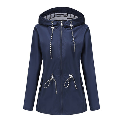 Andrea's™ | Damen Leichte Windjacke mit Kapuze