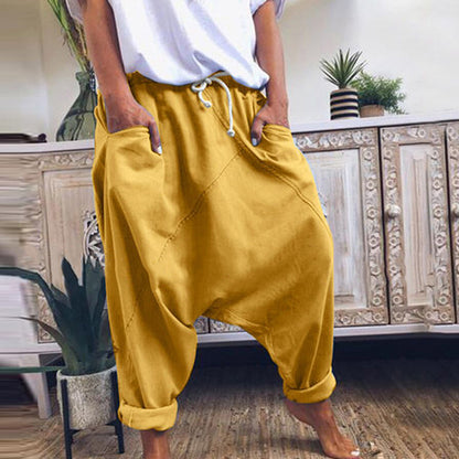 Andrea's™ | Weite Hose mit tiefem Schritt