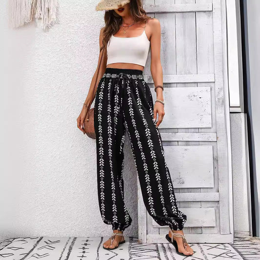 Boho-Hose mit weitem Bein von Andrea Serena