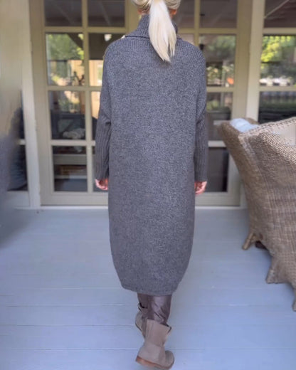 Andrea's™ | Pullover mit hohem Hals und lang