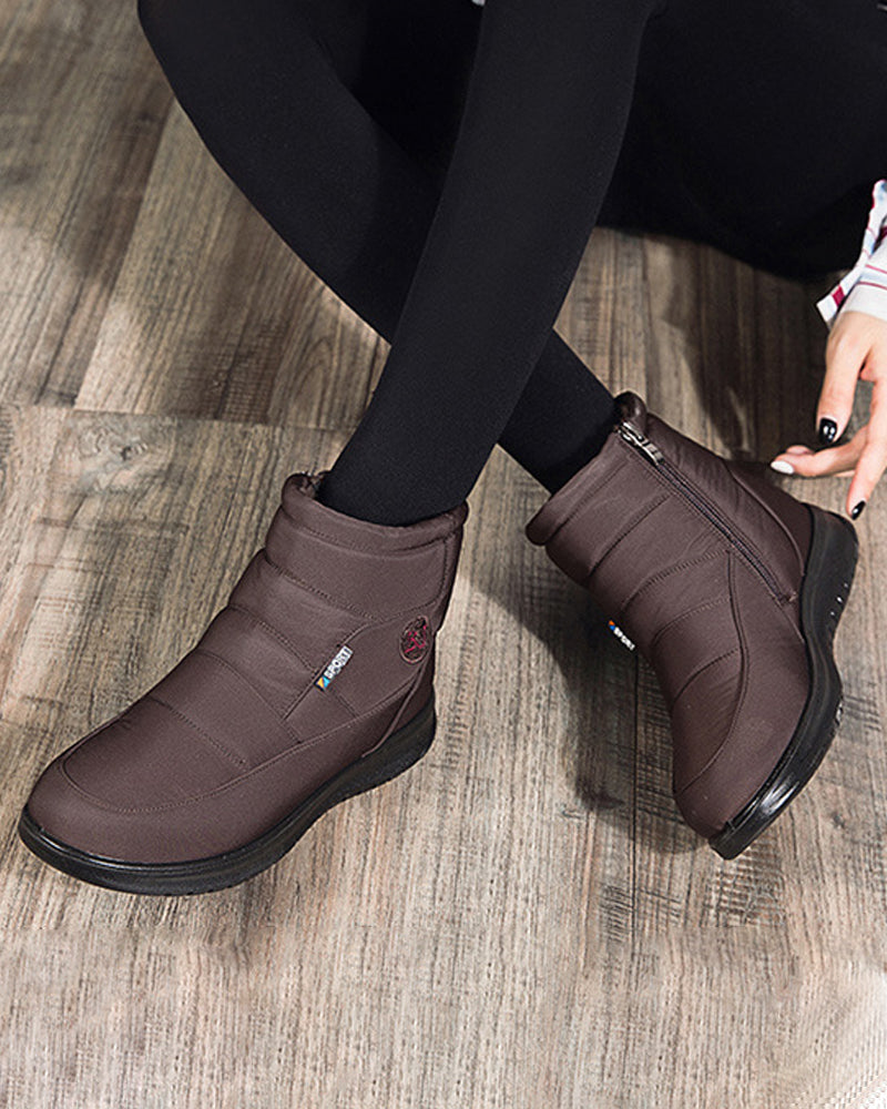 Andrea's™ | Flache kurze schneestiefel