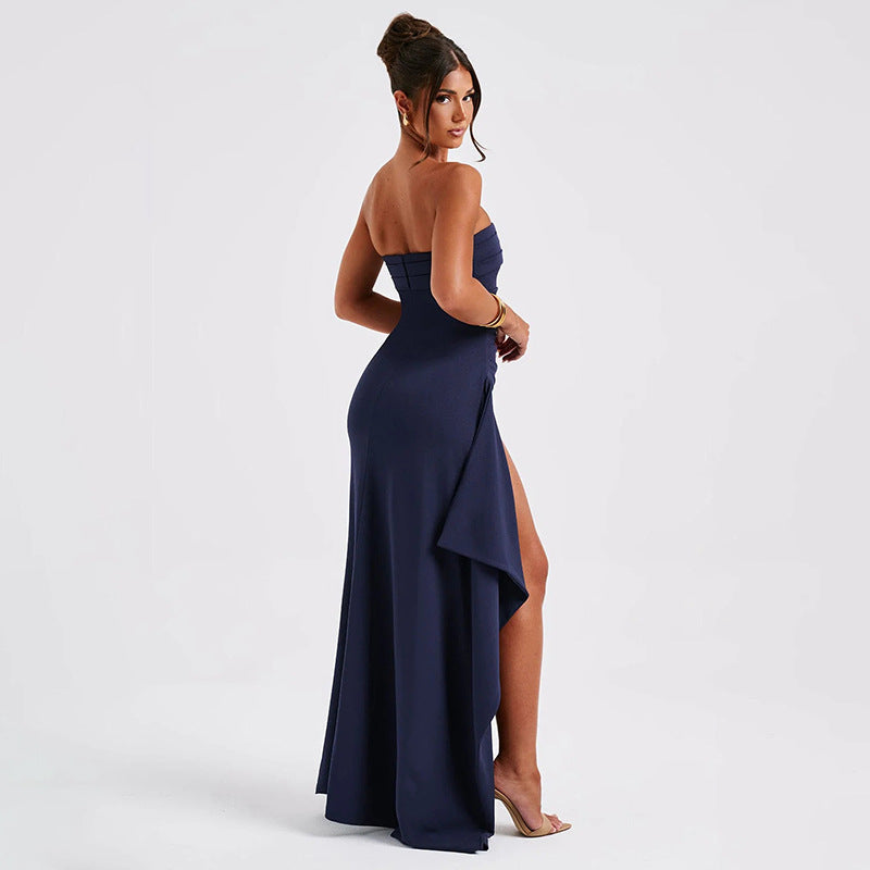 Andrea's™ | Langes Kleid mit Schlitz