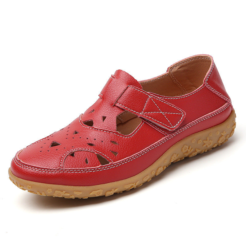 Hollowed Comfort Flat Sandals von Andrea Serena