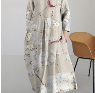 Andrea's™ | Bequemes geblümtes Sommer-Maxikleid