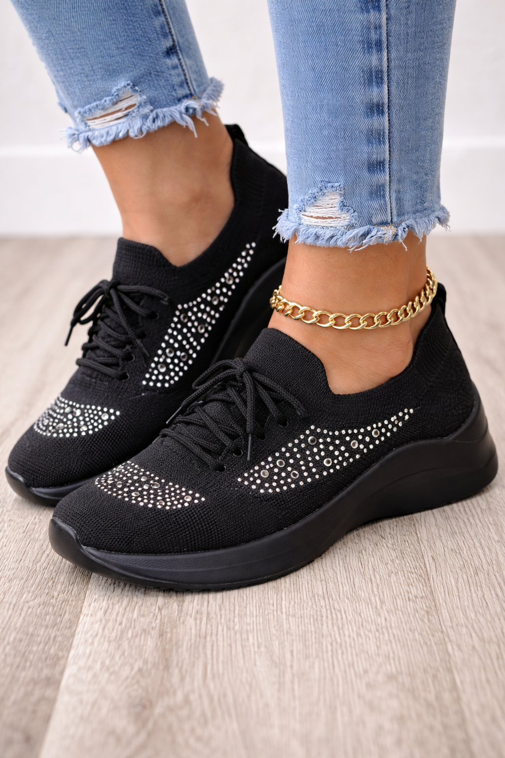 Atmungsaktive Plateau-Sneaker Andrea Serena