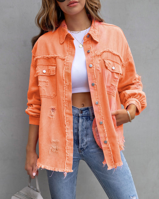 Andrea's™ | Modische Freizeitjacke mit Rissen