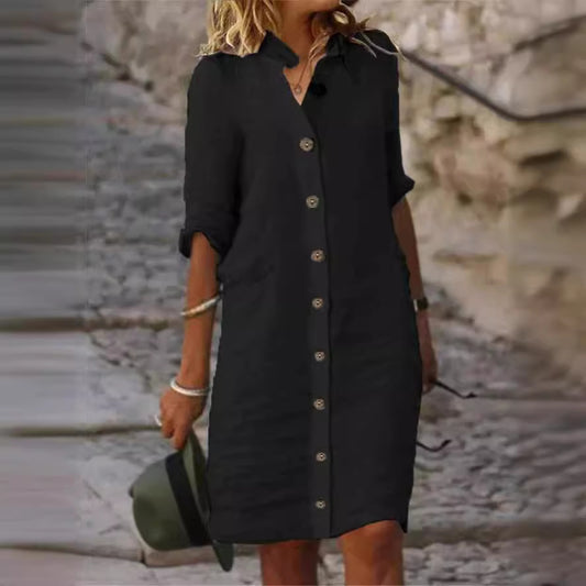 Andrea's™ | Hemdkleid aus Baumwolle