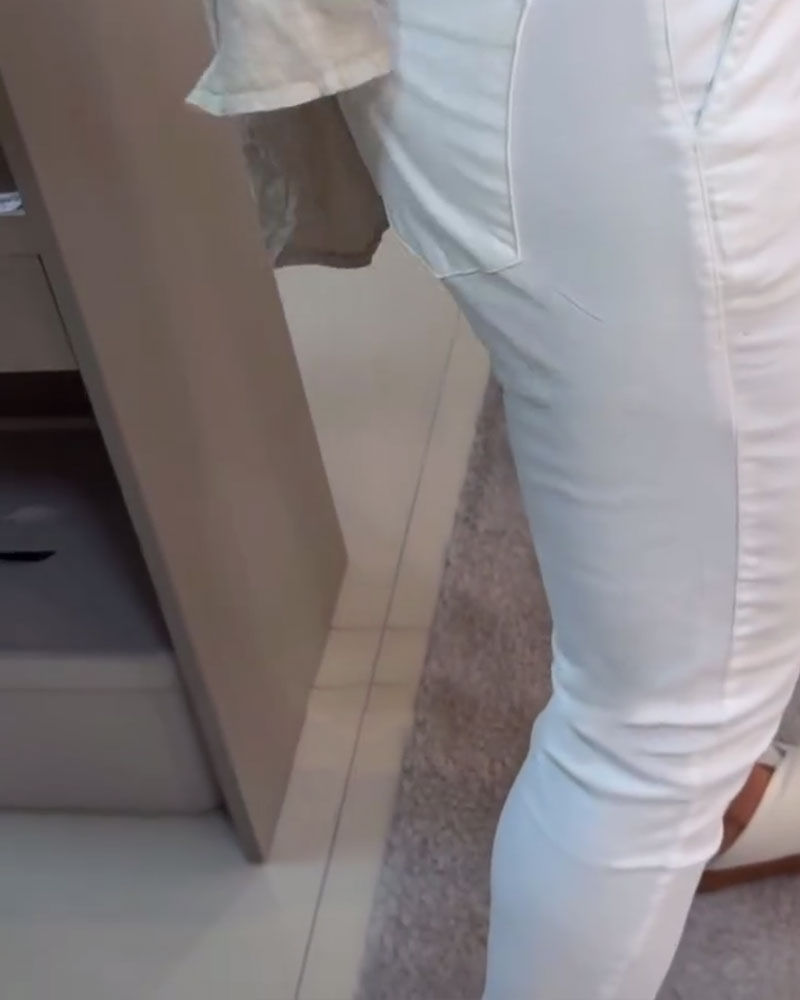 Andrea's™ | Bleistifthose lässig Kordelzug