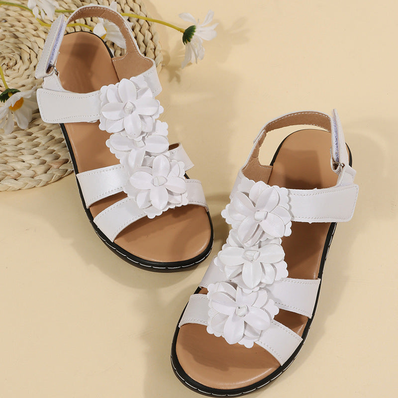 Floral Comfort Andrea Serena Keilsandalen