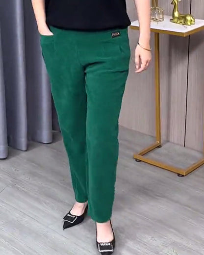 Andrea's™ | Einfarbige Stretch-Skinnyhosen