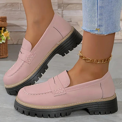 Andrea's™ | Matte Damen-Schuhe im britischen Casual-Look