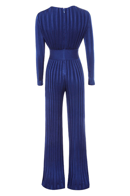 Andrea's™ | Jumpsuit mit tiefem V-Ausschnitt