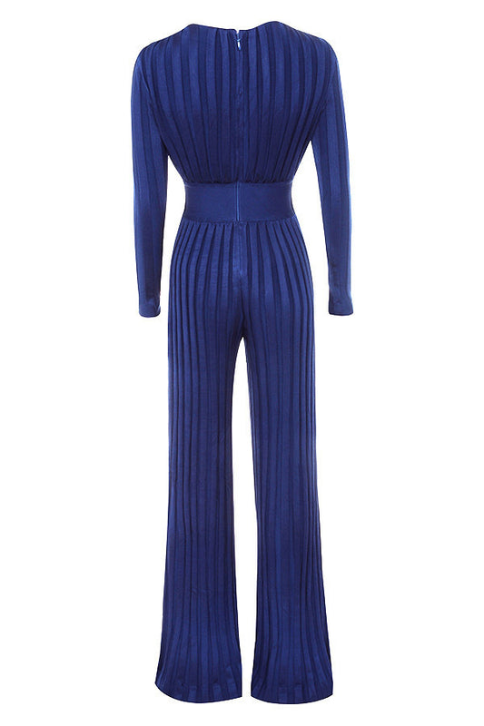 Andrea's™ | Jumpsuit mit tiefem V-Ausschnitt